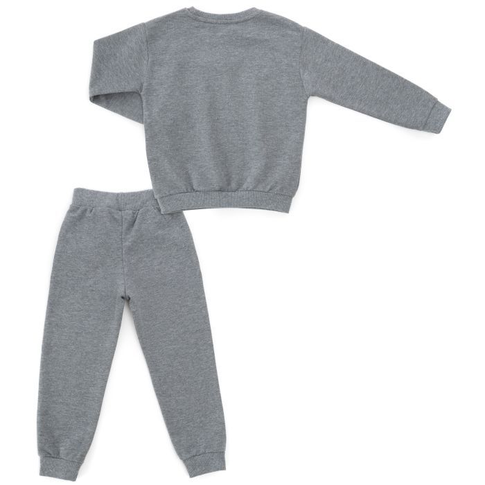 Спортивний костюм дитячий Breeze на манжетах (18372-140B-gray) зображення 4