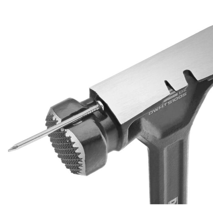 Молоток DeWALT RIP-CLAW, цельнометаллический, 624 г, с прямым гвоздодером (DWHT51005-0) изображение 8