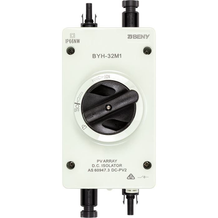 Автоматический выключатель HiSmart 4P, 32A, 1000V, MC4, IP66 (NV821396)