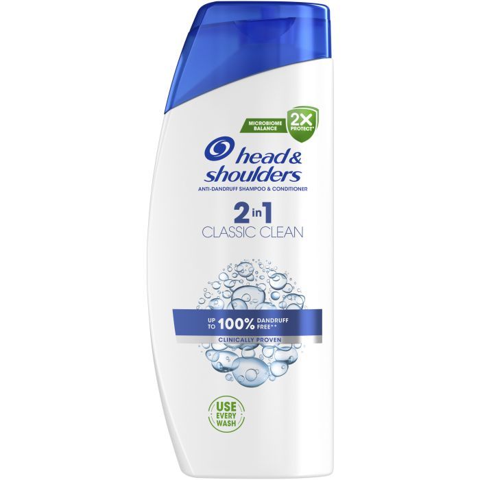 Шампунь Head & Shoulders 2 в 1 Проти лупи Основний догляд 330 мл (8700216157919)