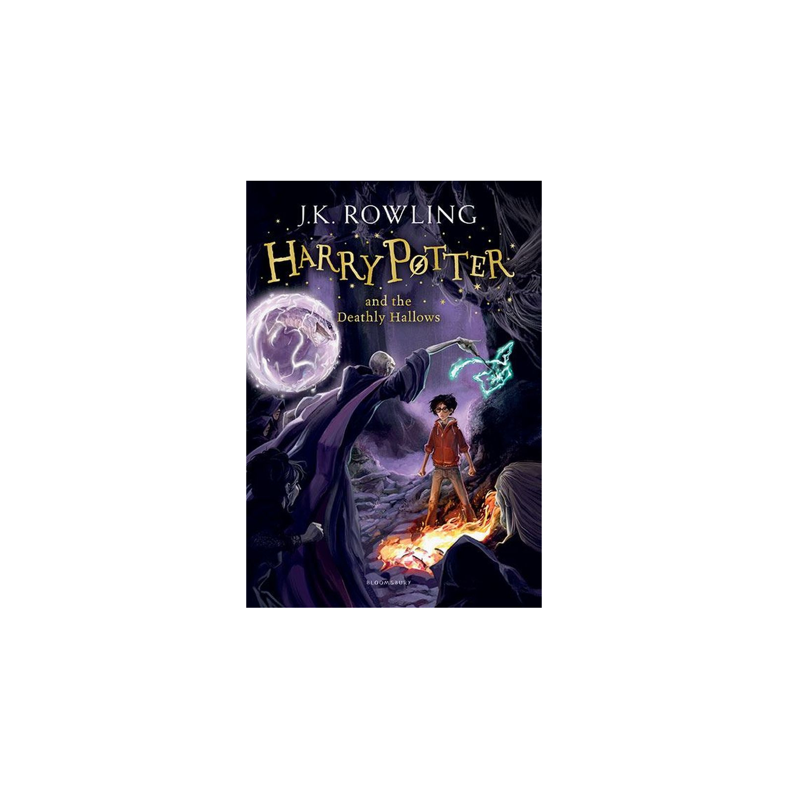 Книга Harry Potter and the Deathly Hallows - J.K. Rowling Bloomsbury (9781408855713)