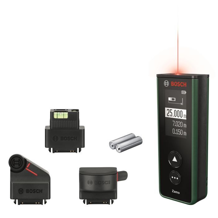 Дальномер Bosch Zamo, 0.15-20м, 3мм, 0.85кг (0.603.672.901) изображение 2