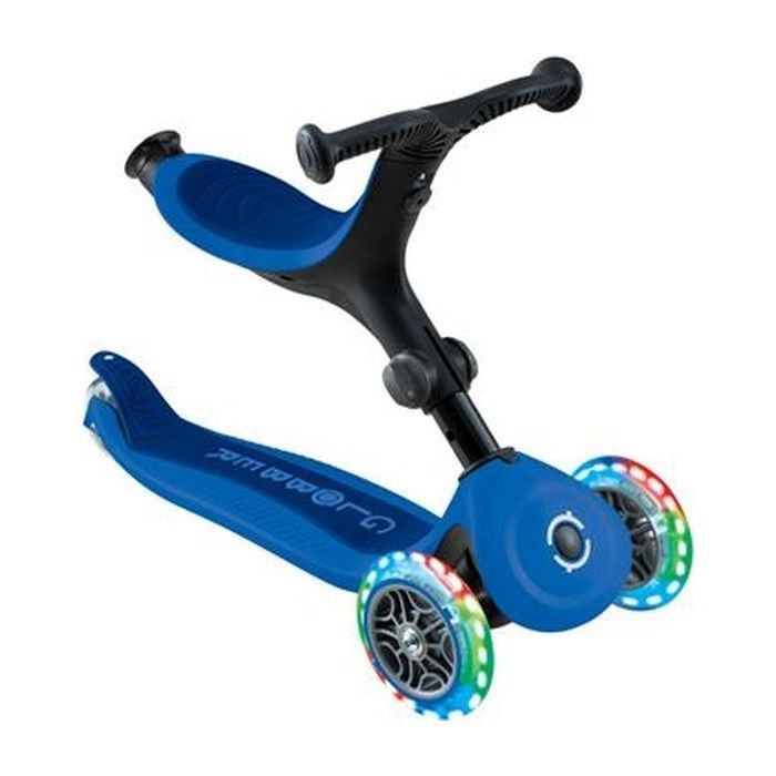 Самокат Globber Go Up Active 1+ до 20/50 кг Led  фісташково-рожевий (744-110) зображення 2