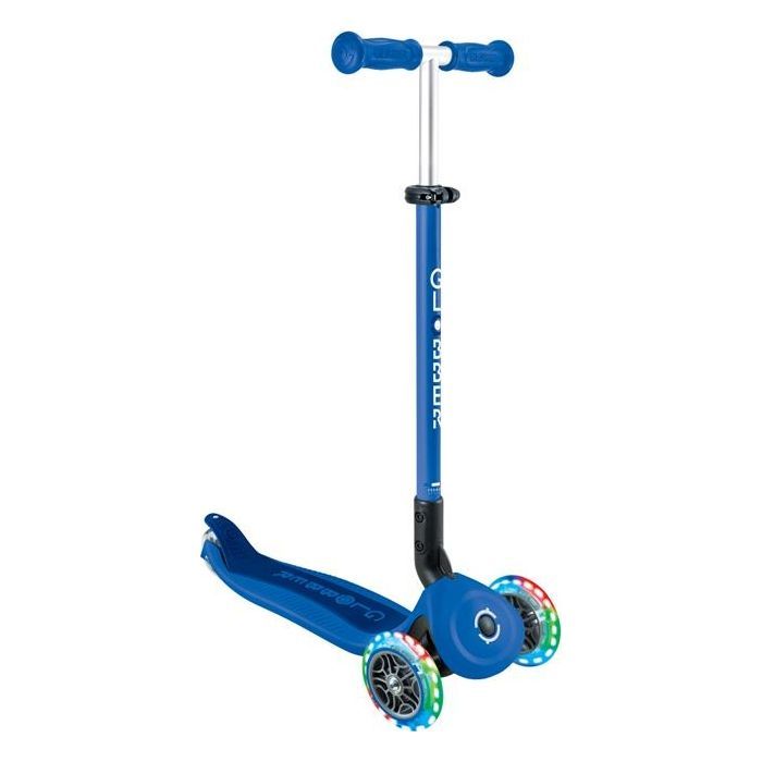 Самокат Globber Go Up Active 1+ до 20/50 кг Led  фісташково-рожевий (744-110) зображення 3