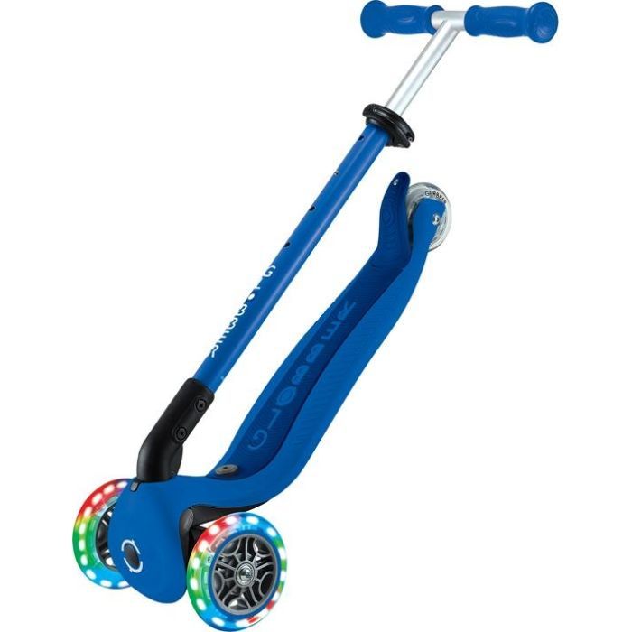 Самокат Globber Go Up Active 1+ до 20/50 кг Led  фісташково-рожевий (744-110) зображення 6