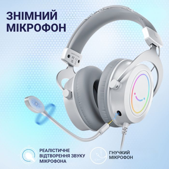 Наушники Fifine H3 RGB Black (H3) изображение 4