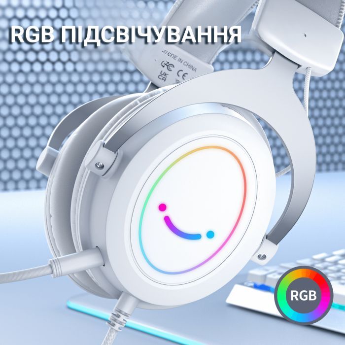 Наушники Fifine H3 RGB Black (H3) изображение 5