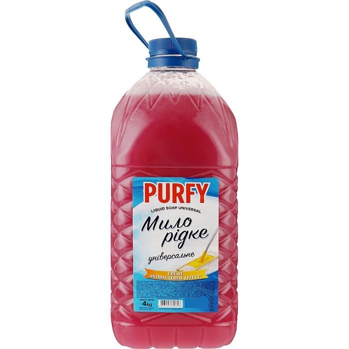 Рідке мило Purfy Antibacterial Універсальне 4 кг (4823107600616)