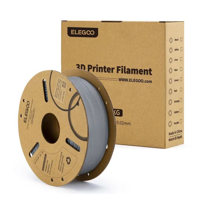 Пластик для 3D-принтера ELEGOO PLA 1кг, 1.75мм, white (50.203.0039) изображение 2