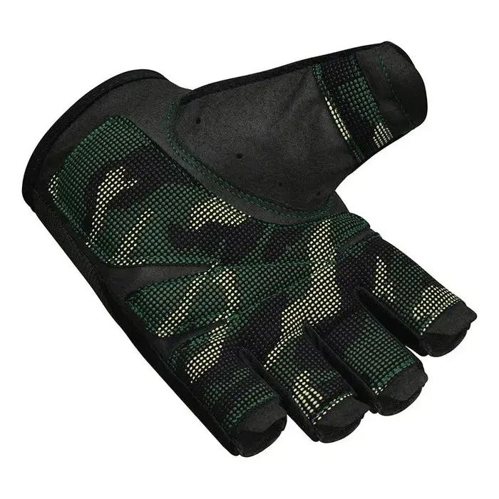 Перчатки для фитнеса RDX T2 Half Brown S (WGA-T2HBR-S) изображение 3