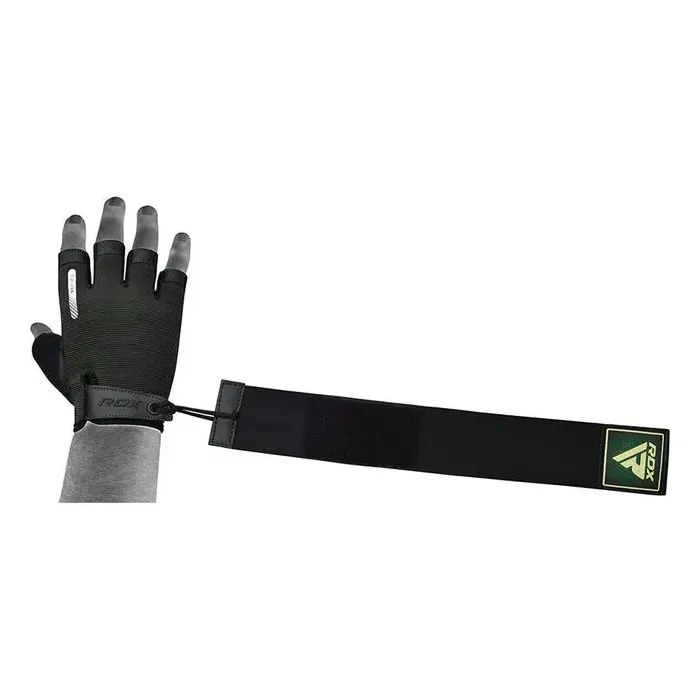Перчатки для фитнеса RDX T2 Half Brown S (WGA-T2HBR-S) изображение 4