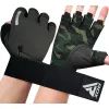 Перчатки для фитнеса RDX T2 Half Army Green M (WGA-T2HA-M) изображение 7