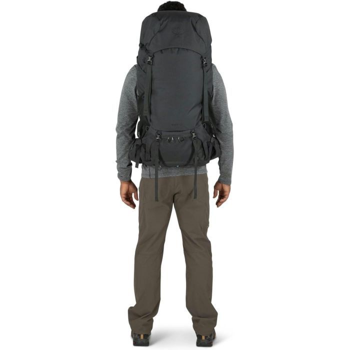 Рюкзак туристический Osprey Rook 50 dark charcoal/silver lining O/S (009.3522) изображение 6