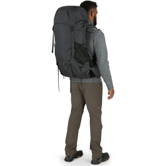 Рюкзак туристический Osprey Rook 50 dark charcoal/silver lining O/S (009.3522) изображение 7