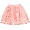 Спідниця дитяча Breeze фатинова з вишивкою (14197-134G-peach)