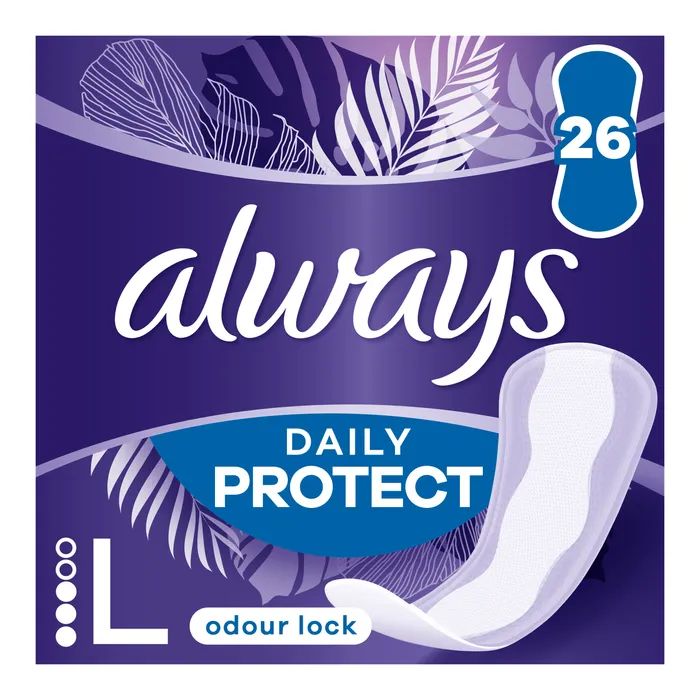 Ежедневные прокладки Always Daily Protect Long Нейтрализация запаха 26 шт. (8700216461894)