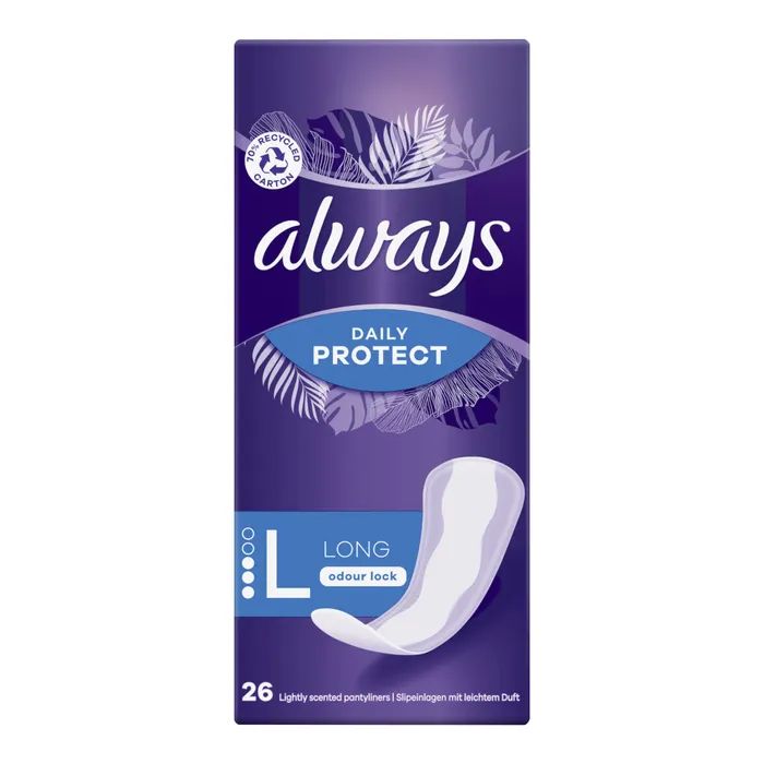 Ежедневные прокладки Always Daily Protect Long Нейтрализация запаха 26 шт. (8700216461894) изображение 2