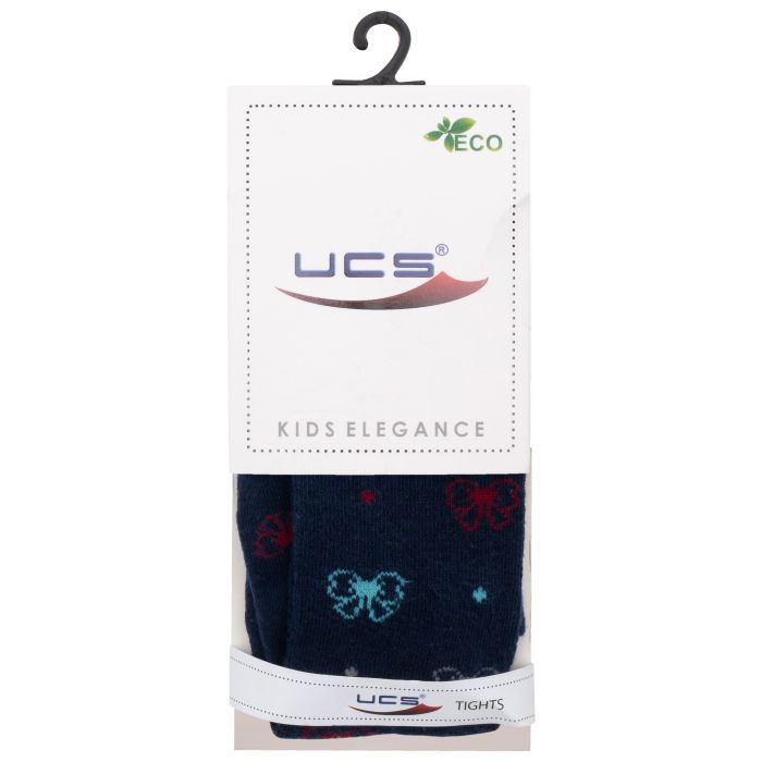 Колготки детские UCS Socks с бантиками (M0C0301-2427-86G-blue) изображение 2