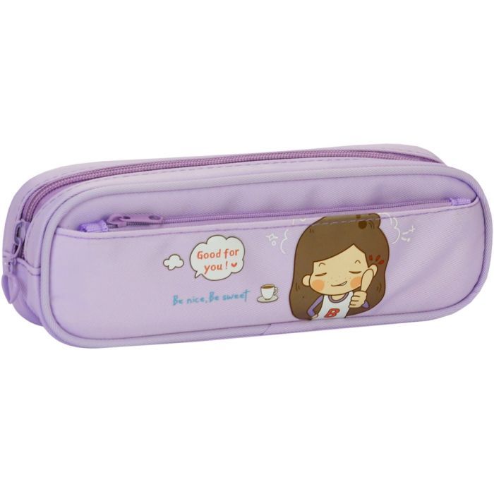 Пенал Cool For School Набор с куклой Фиолетовый (CF6862-purple) изображение 2