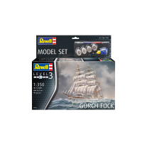 Сборная модель Revell Набор корабль Gorch Fock 3 масштаб 1:350 (RVL-65432) изображение 7