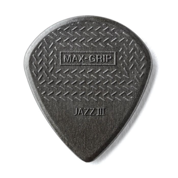 Медиатор Jim Dunlop Max-Grip Jazz III Carbon Fiber Pick 6 шт. (471P3C)