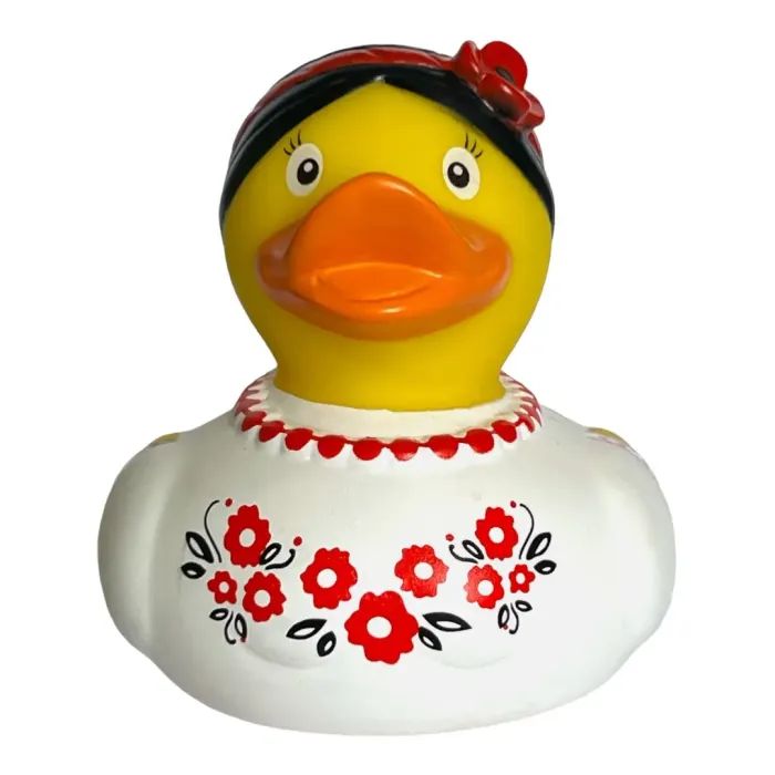 Іграшка для ванної Funny Ducks Качка Україночка (1069) зображення 2