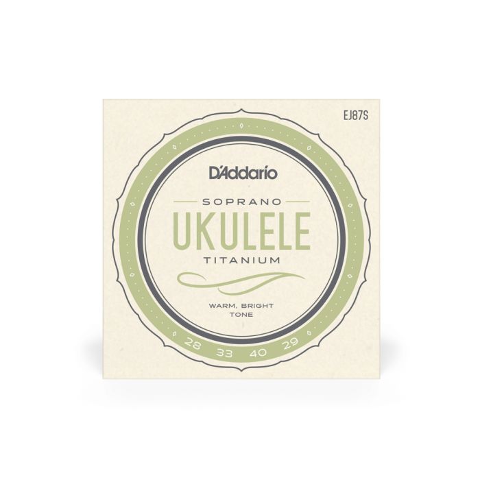 Струны для гитары D'Addario Titanium Ukulele Soprano (EJ87S)