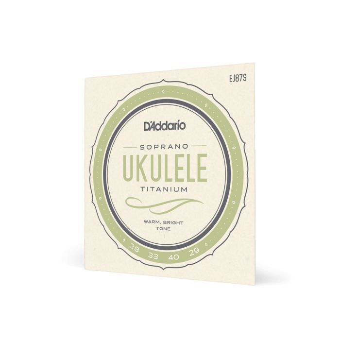 Струны для гитары D'Addario Titanium Ukulele Soprano (EJ87S) изображение 2