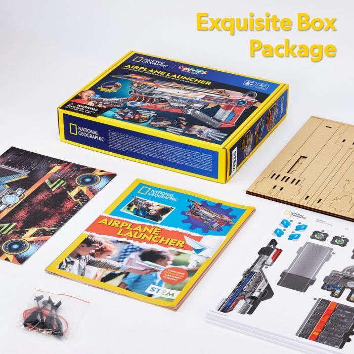 Пазл Cubic Fun Набір для моделювання STEM Пускова установка для літаків (DS1091h) зображення 2