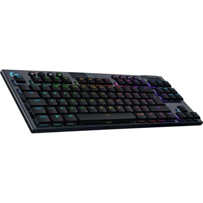 Клавиатура Logitech G915 TKL X Lightspeed Switch-Clicky Wireless/Bluetooth/USB UA Black (920-012757) изображение 3