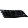 Клавиатура Logitech G915 TKL X Lightspeed Switch-Linear Wireless/Bluetooth/USB UA Black (920-012747) изображение 3
