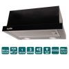 Вытяжка кухонная Ventolux GARDA 50 BK (700) LED изображение 3