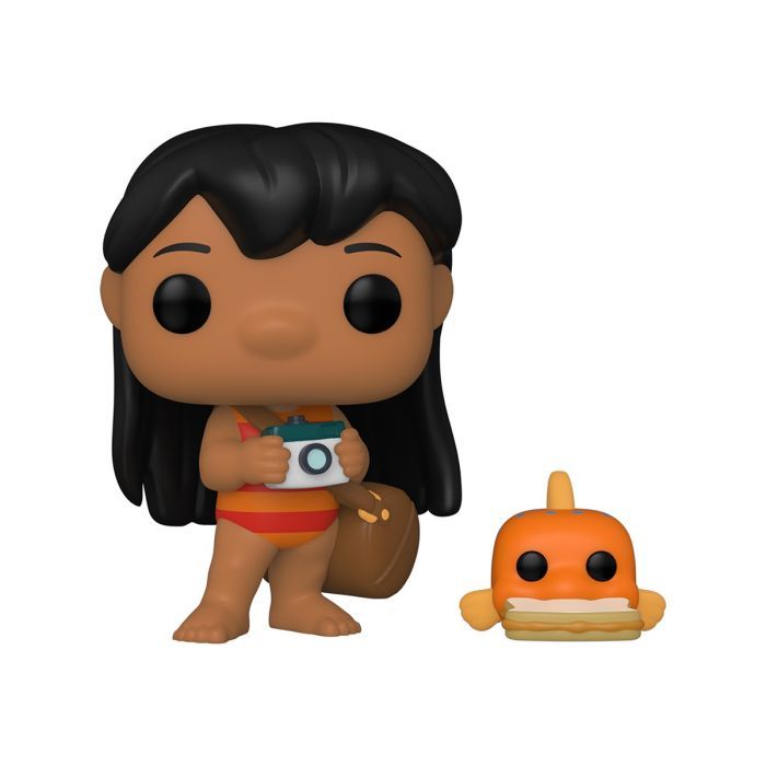 Фигурка для геймеров Funko Pop серии Лило и Стич - Лило с рыбкой (55621)