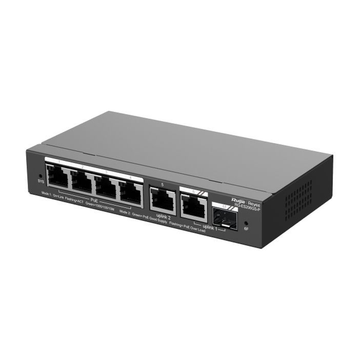 Коммутатор сетевой Ruijie Networks RG-ES206GS-P изображение 2