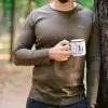 Лонгслив Tribe Coolpass LS olive S (T-KI-0007-olive-S) изображение 4
