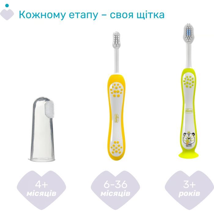 Детская зубная щетка Chicco 3-6 лет, 2 шт. (12084.11) изображение 6