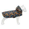 Дождевик для животных WAUDOG Clothes Накидка с капюшоном Апельсины XS (355-4054)