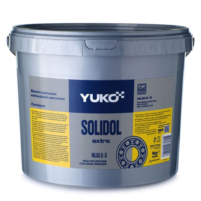 Смазка автомобильная Yuko Солідол Жировий 9кг (4820070241426)