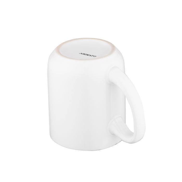 Чашка Ardesto Cat, 380мл, кераміка, біло-сірий (AR3055) зображення 5
