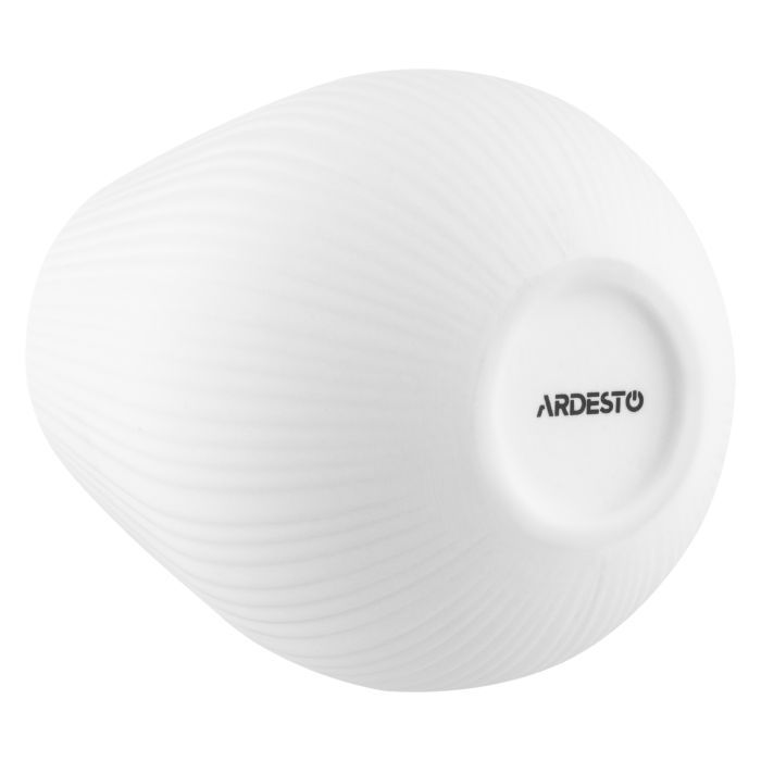 Ваза Ardesto Olbia, 12.5х14см, порцеляна, білий (AR3807W) изображение 5