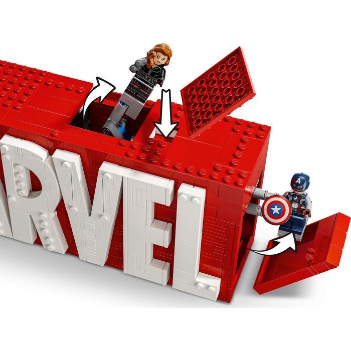 Конструктор LEGO Super Heroes Логотип і мініфігурки MARVEL (76313) зображення 4