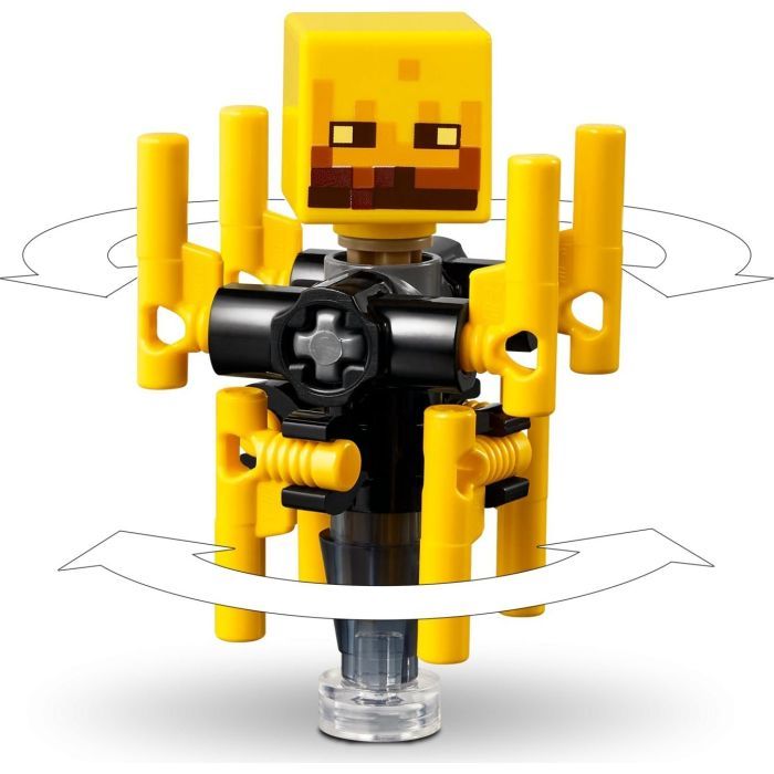 Конструктор LEGO Minecraft Битва с лавой в Незере (21266) изображение 7