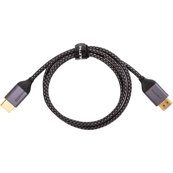 Кабель мультимедийный HDMI M to HDMI M 1.0m V2.1 Cabletime (CA914661)