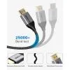 Кабель мультимедийный HDMI M to HDMI M 1.0m V2.1 Cabletime (CA914661) изображение 3