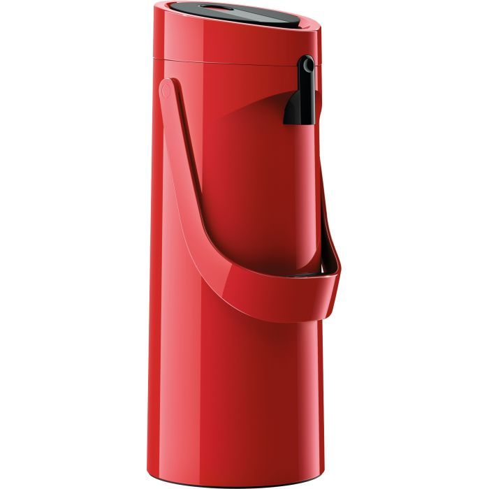 Термос Tefal Ponza Pump, 1.9л, пластик, скло, чорний (K3140114)