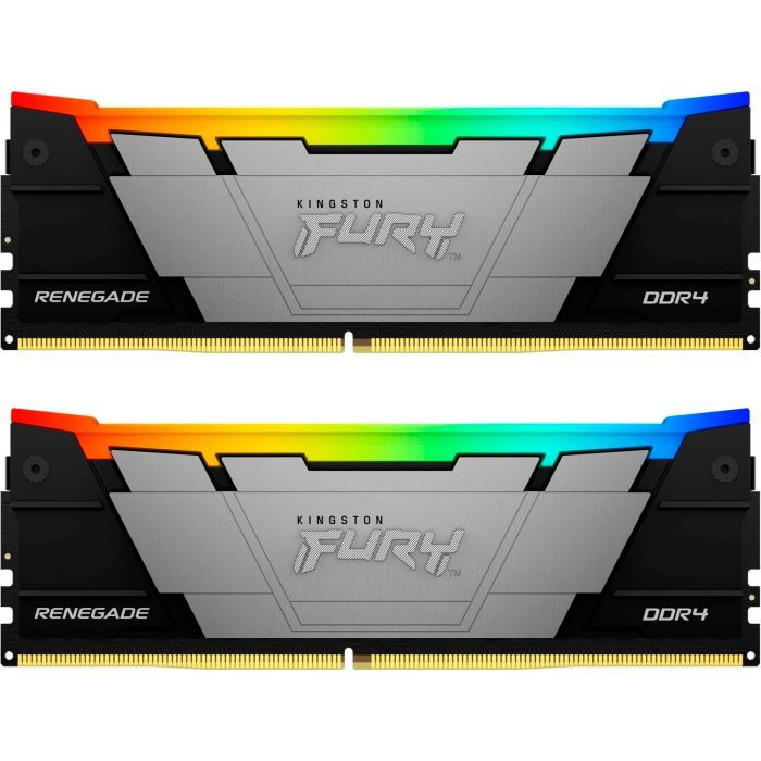 Модуль памяти для компьютера DDR4 16GB (2x8GB) 4600 MHz Renegade RGB Kingston Fury (ex.HyperX) (KF446C19RB2AK2/16) изображение 2