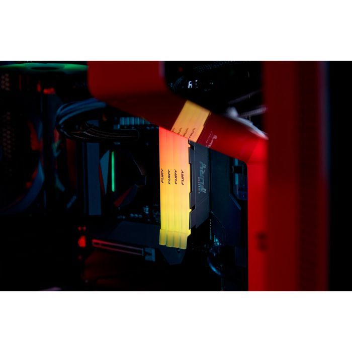 Модуль памяти для компьютера DDR4 16GB (2x8GB) 4600 MHz Renegade RGB Kingston Fury (ex.HyperX) (KF446C19RB2AK2/16) изображение 6