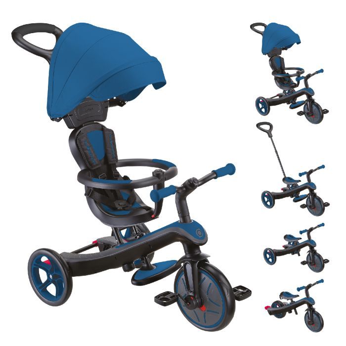 Детский велосипед Globber Explorer Trike 4 в 1, мятный (634-206) изображение 9