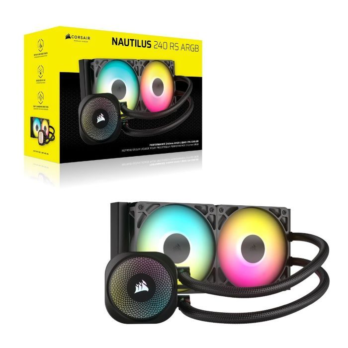 Система жидкостного охлаждения Corsair NAUTILUS 240 ARGB (CW-9060092-WW) изображение 11