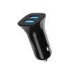 Зарядное устройство XO TZ10 2.4A/2 USB + Micro USB Black (XO-TZ10-MC-BK) изображение 2